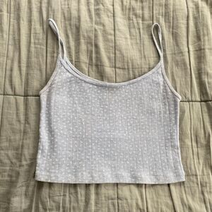 Brandy Melville Light Gray Camisole